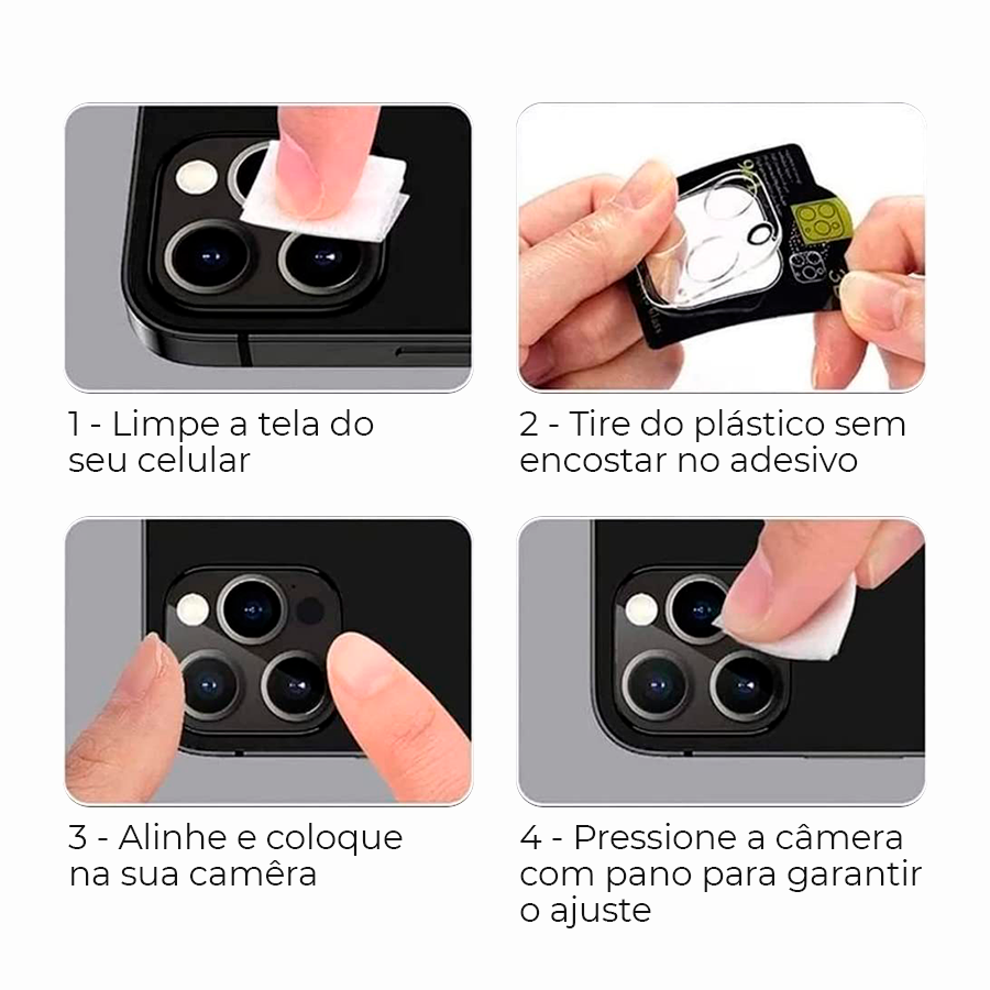 Pelcula Para Cmera Iphone 11 Pro/11 Pro Max