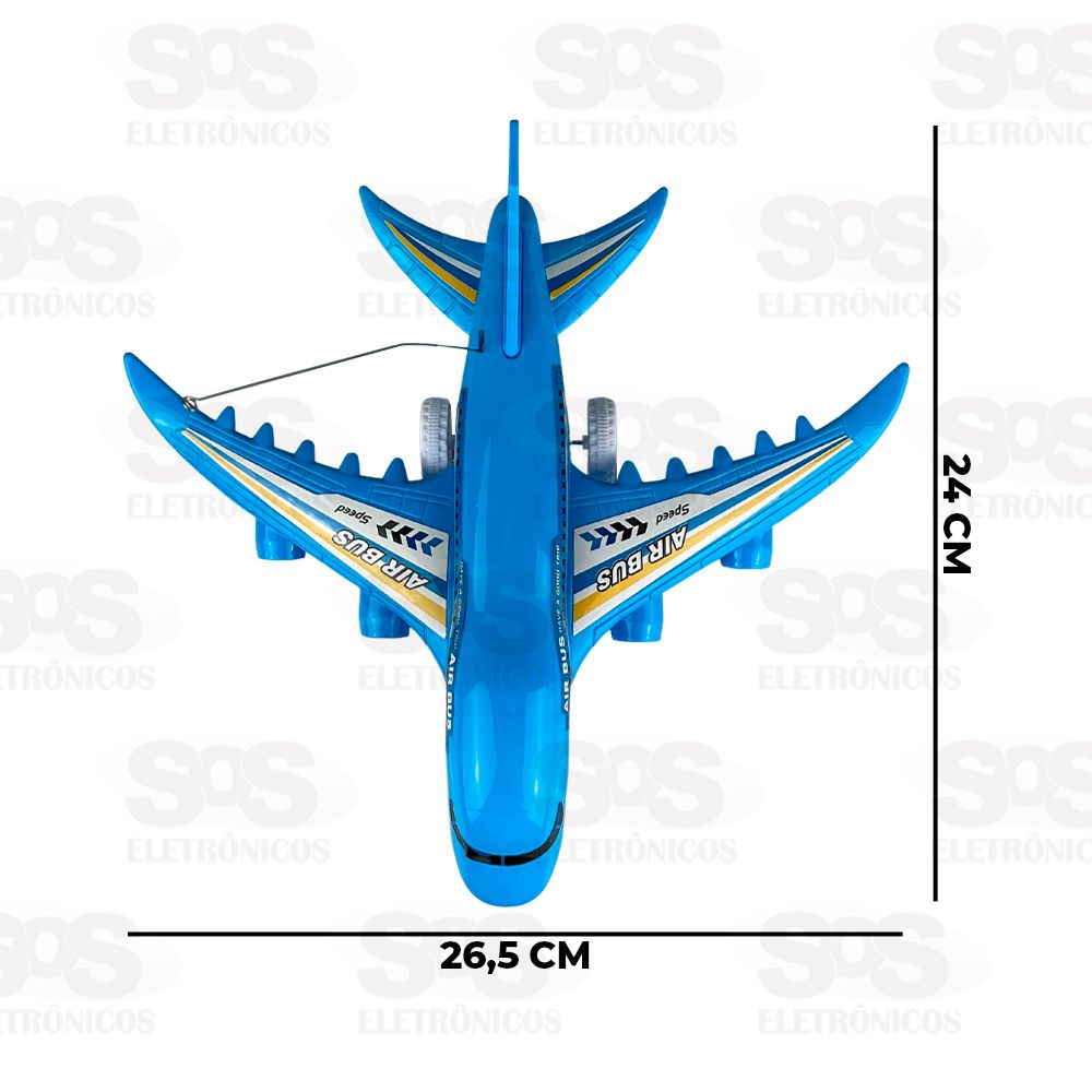 Brinquedo Avio de Controle Remoto Toy King TK-AB3634