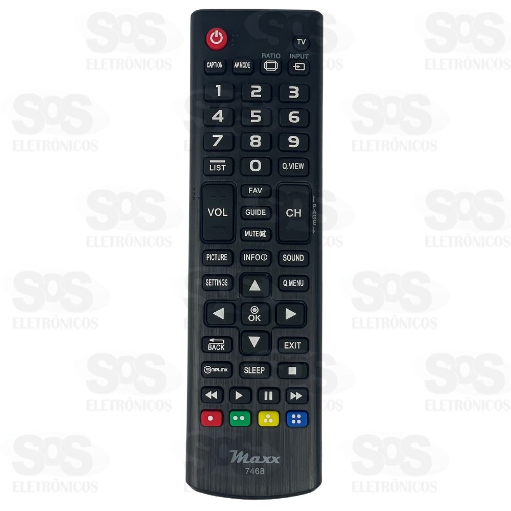 Controle Remoto LG Smart Maxx 7468