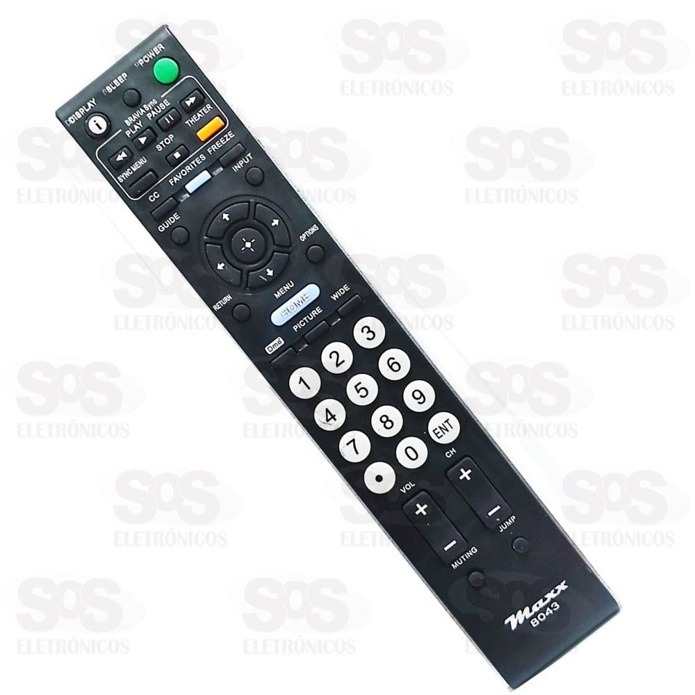 Controle Remoto Sony Bravia Maxx 8043