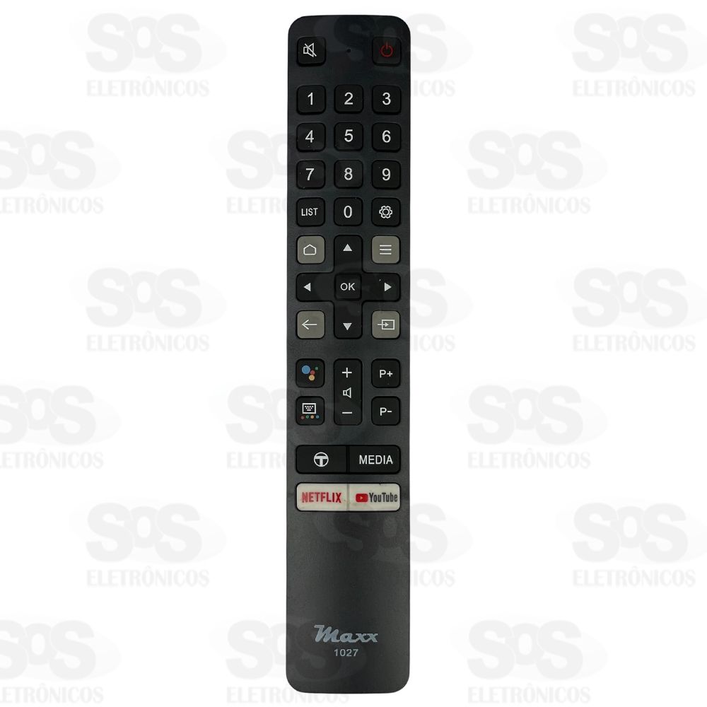 Controle Remoto TCL Smart TV Maxx 1027