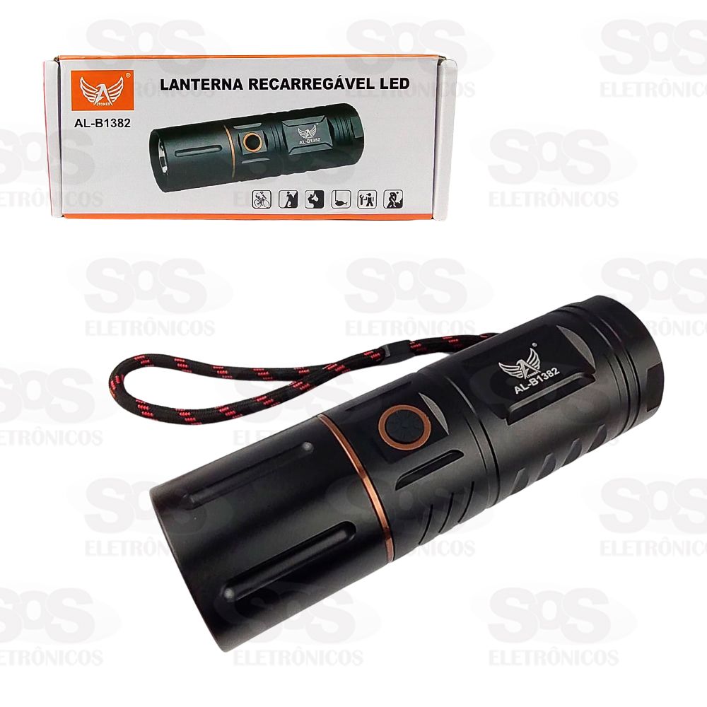 Lanterna de LED Recarregvel Altomex AL-B1382