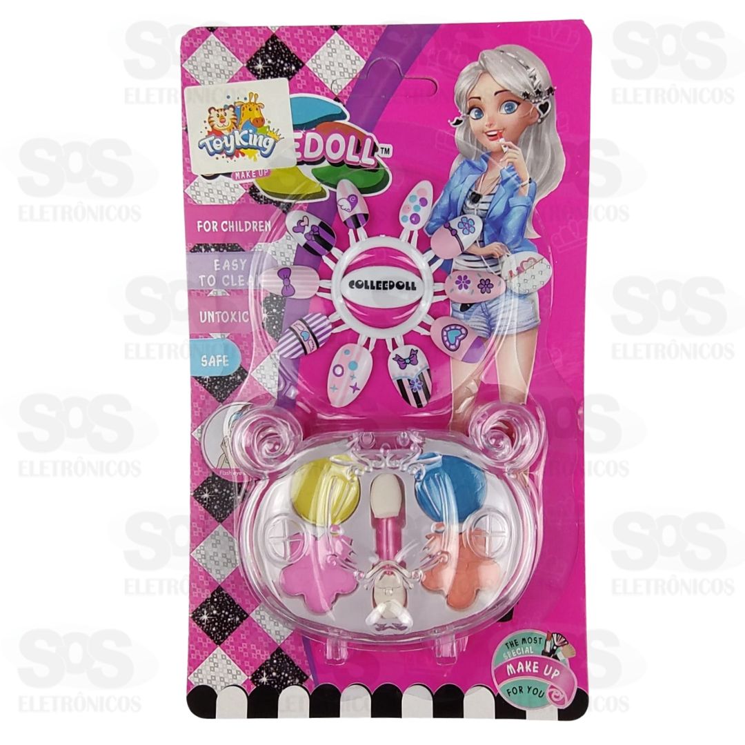 Kit De Maquiagem e Unhas Decoradas Toy King TK-AB5475