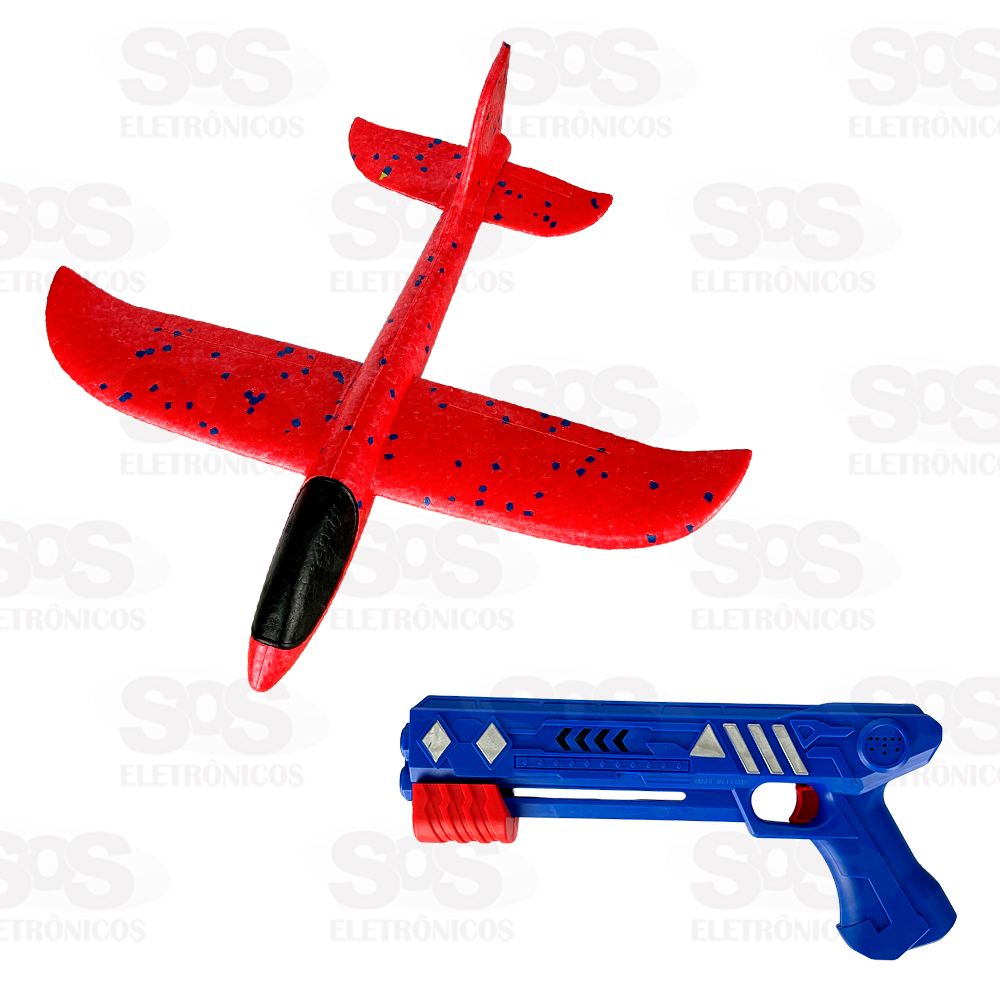 Pistola Lana Avio De Isopor Toy King TK-AB6124