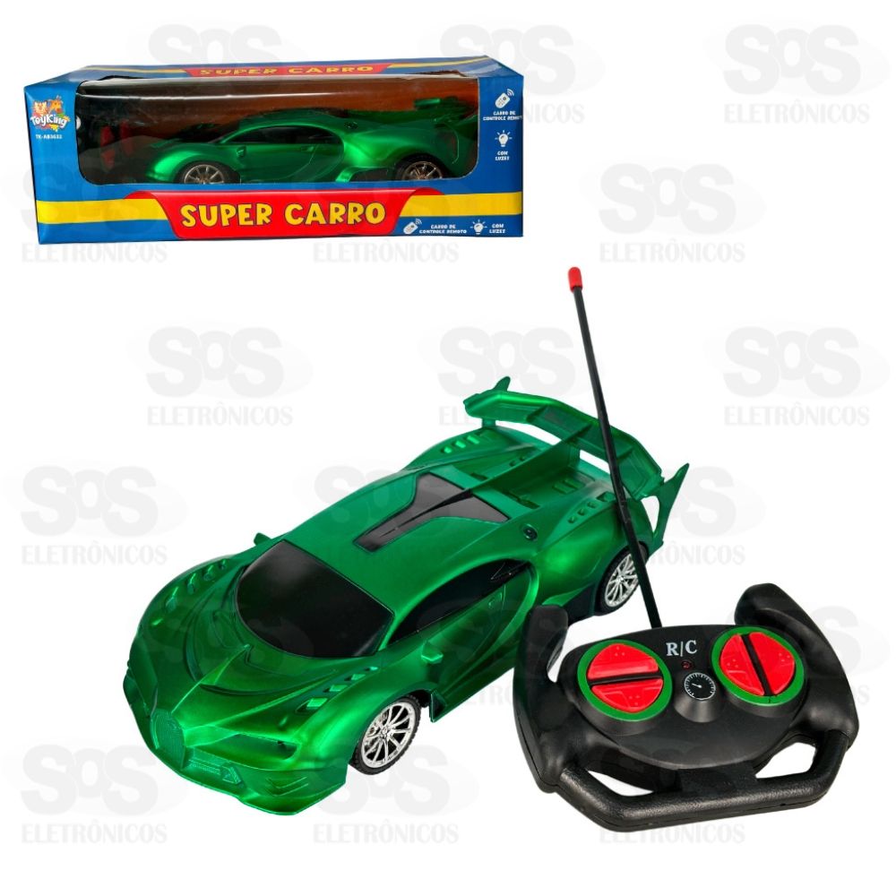 Super Carro Esportivo De Controle Remoto Toy King TK-AB3632