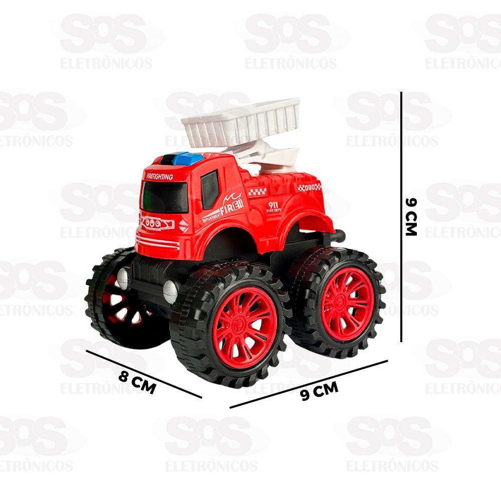 Carrinho Bombeiro Off-Road  Frico Toy King TK-AB5562