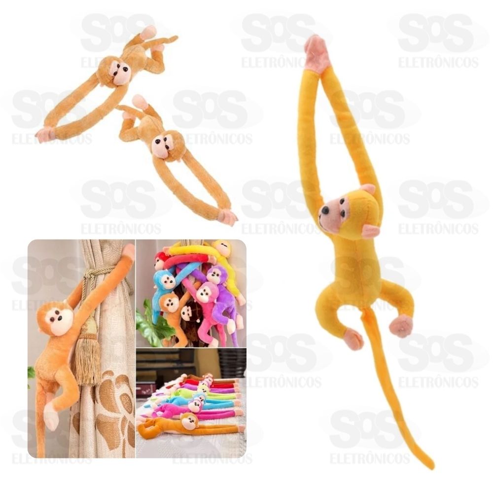 Macaco De Pelcia Com Luzes e Sons Toy King TK-PT01