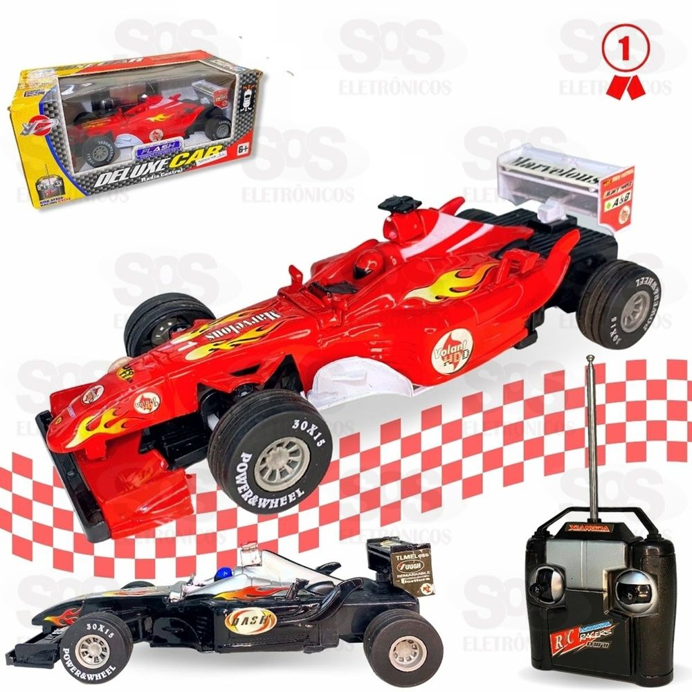 Carro De Frmula 1 Controle Remoto Toy King TK-1660