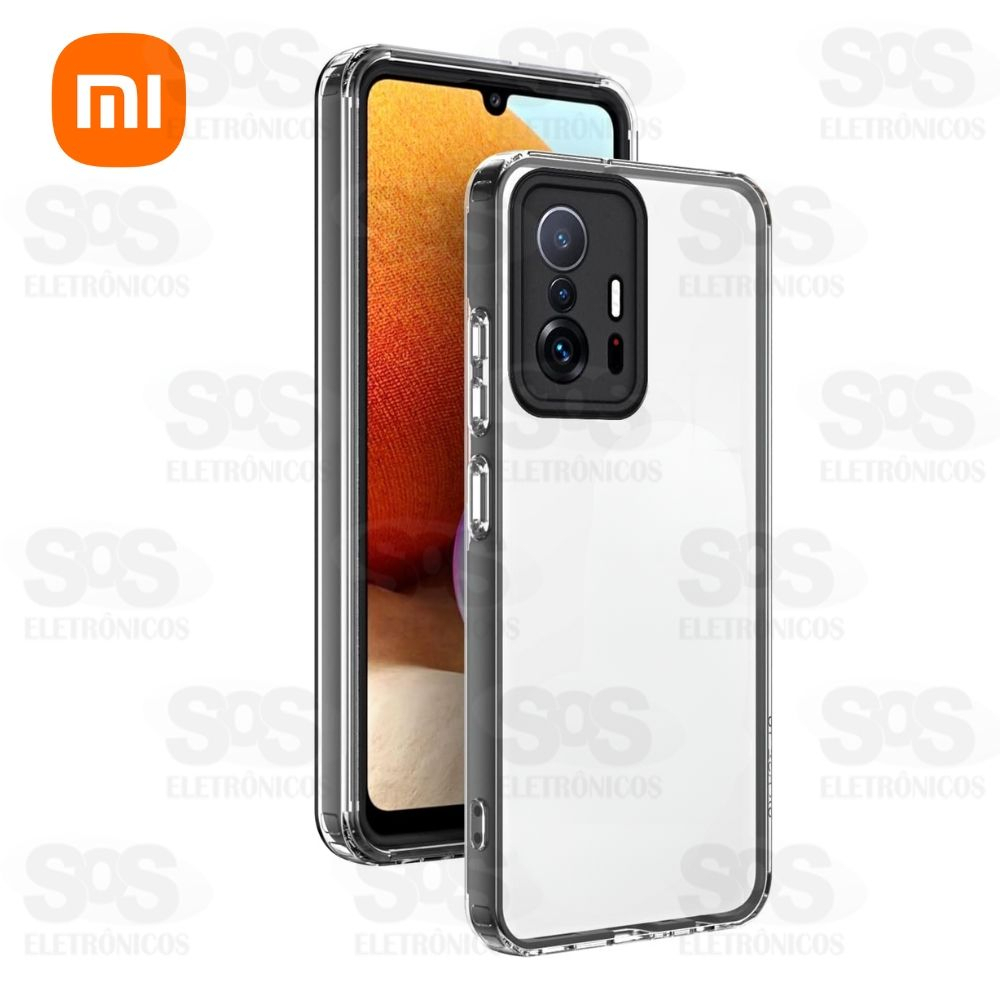 Capa Transparente Com Borda Xiaomi Note 12S Cores Sortidas