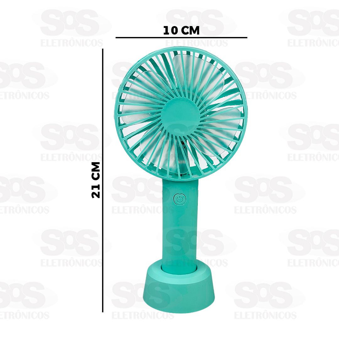 Mini Ventilador Porttil De Mo e Mesa Recarregvel SS-2