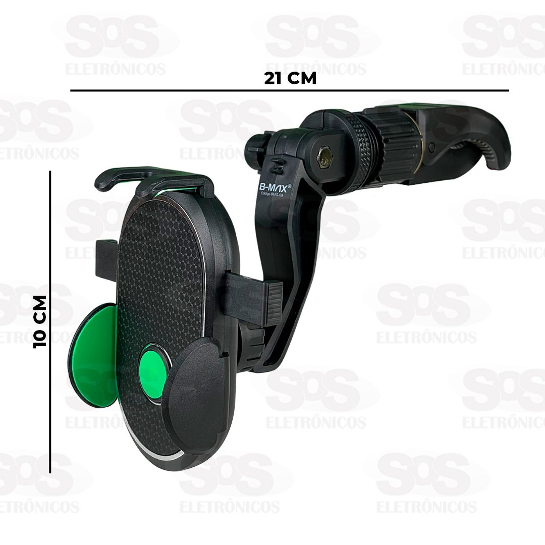 Suporte De Celular Para Enconsto de Banco 360 Graus B-Max BMG-68