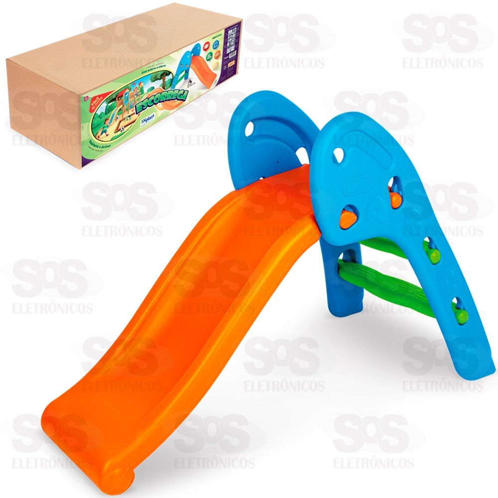 Escorregador Infantil 2 Degraus Playground Xplast 8042