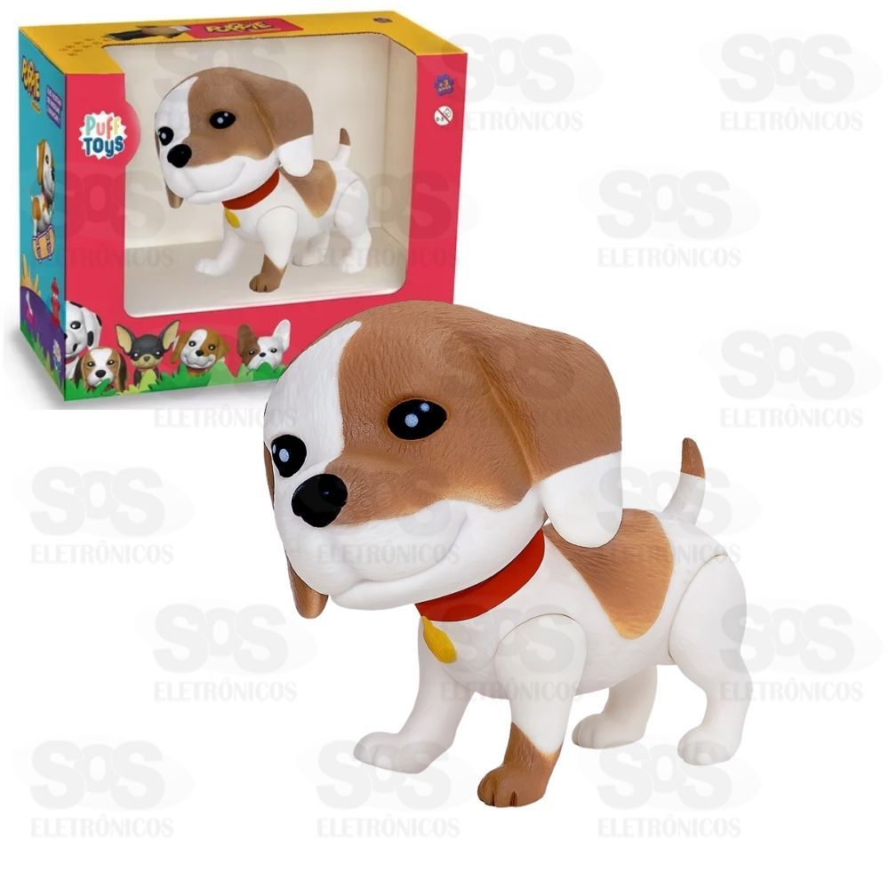 Cachorrinho Doug Beagle em vinil Puff Toys 022