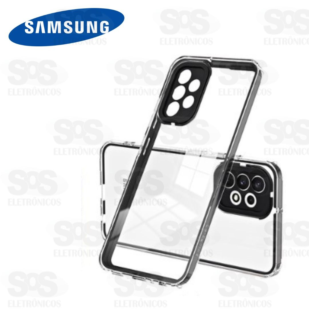 Capa Transparente Com Borda Samsung A35 Cores Sortidas