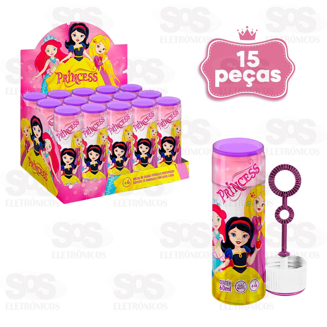 Lana Bolhas de Sabo Princesas 15 Peas Wow Toys Q5006DS