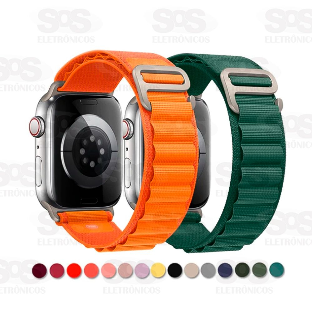Pulseira De Nylon Smartwatch Cores e Tamanhos Sortidos Bazik Prime