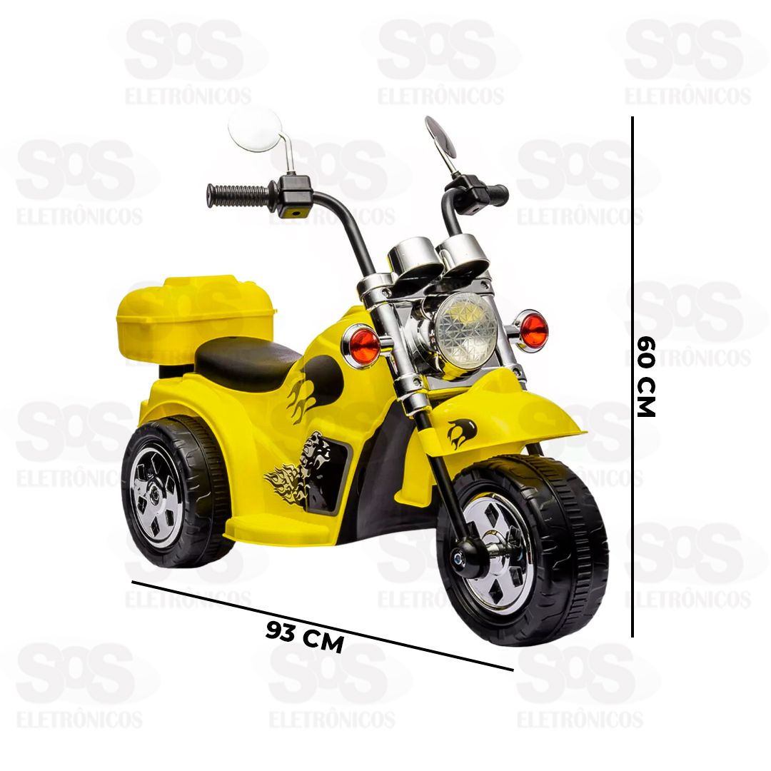 Moto Eltrica Harley Infantil Com Ba Zippy Toys 9022