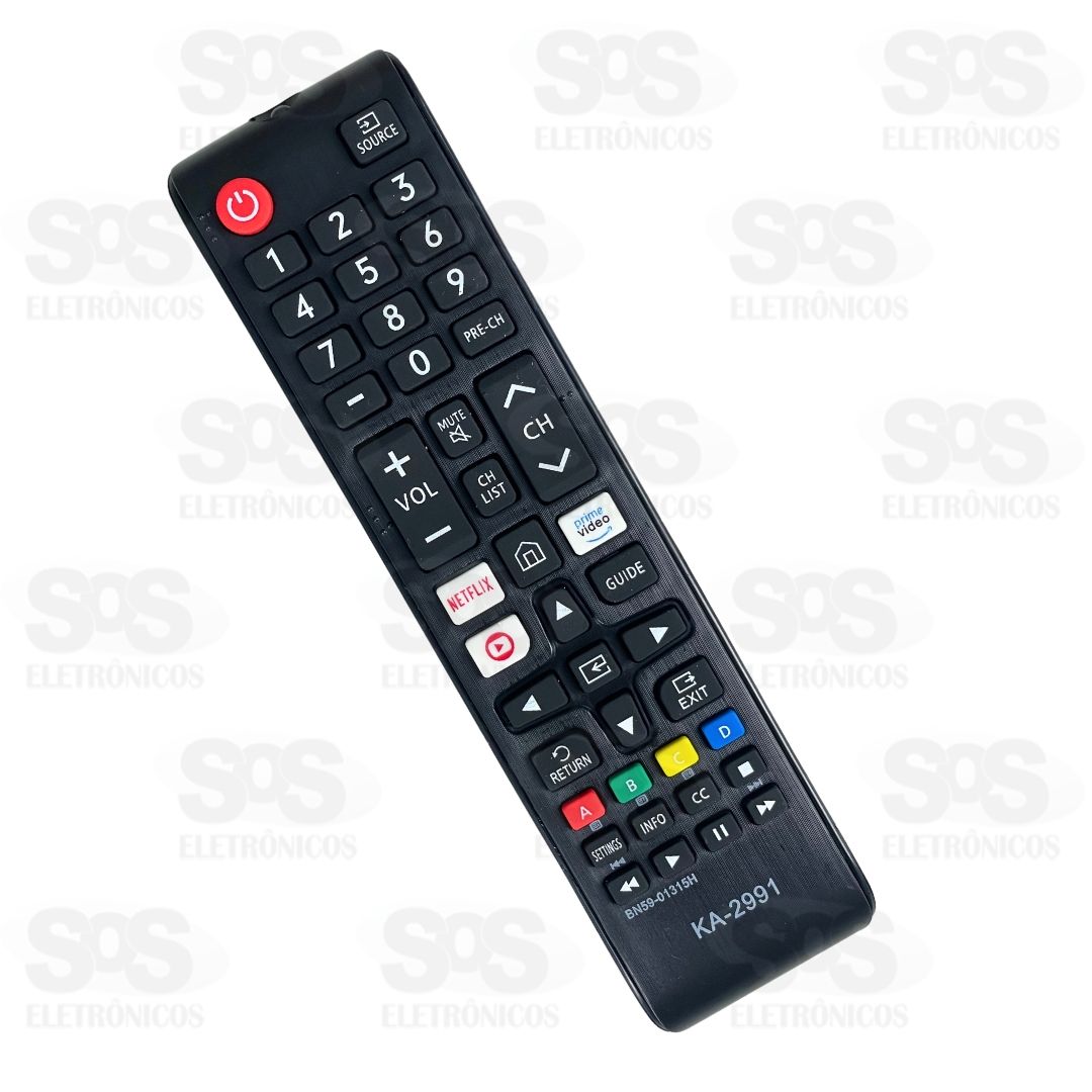Controle Remoto Samsung Smart Netflix/Prime/Youtube Kapbom KA-2991