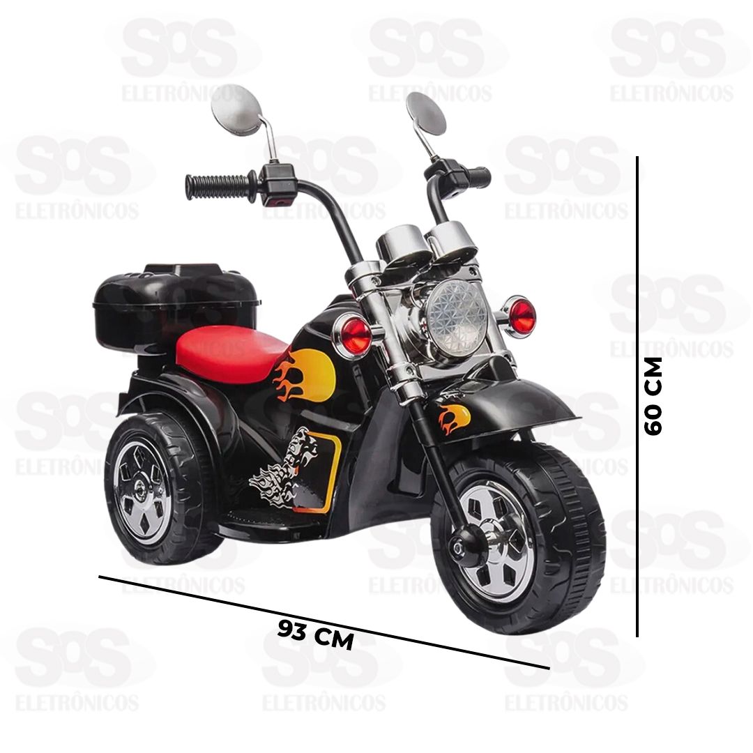 Moto Eltrica Harley Infantil Com Ba Zippy Toys 9021