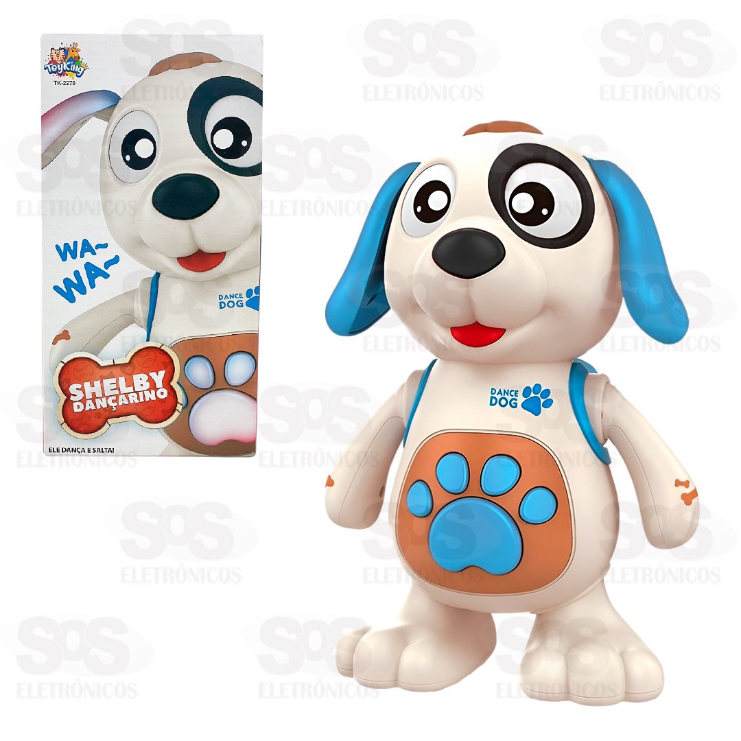 Cachorrinho Shelby Danarino Com Luzes e Sons Toy King TK-2270