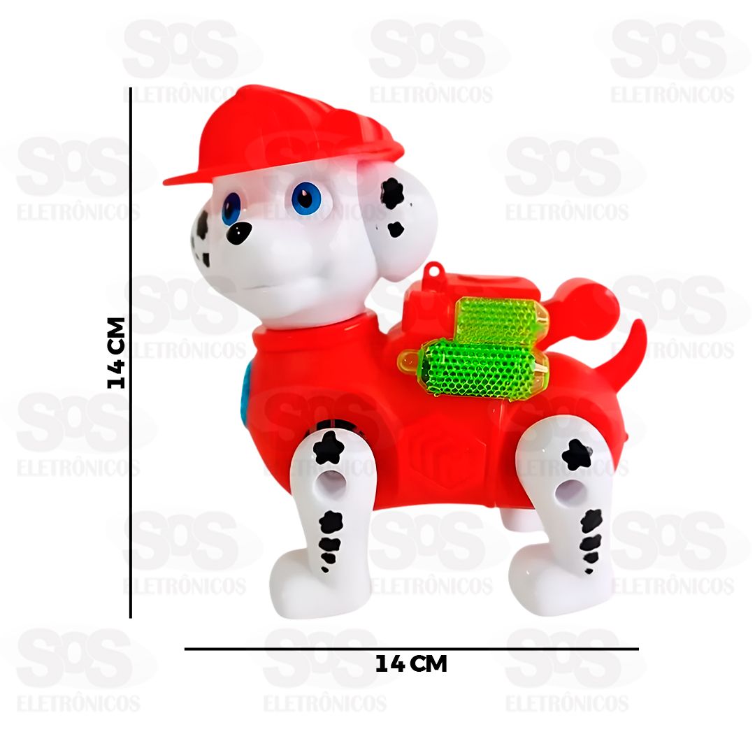 Cachorrinho Equipe Canina Com Luzes e Sons Toy King TK-2343