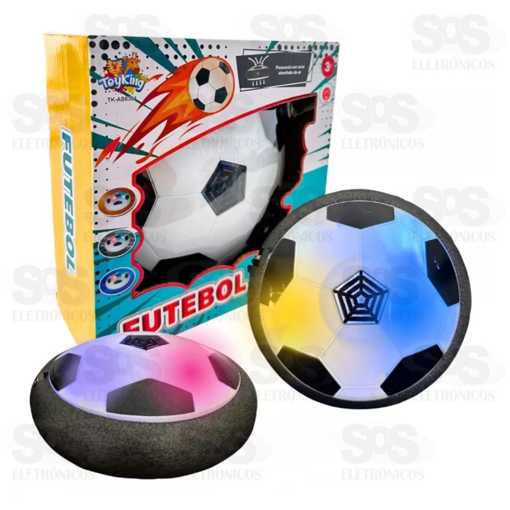 Bola de Futebol Flutuante com Luz LED Toy King 6304