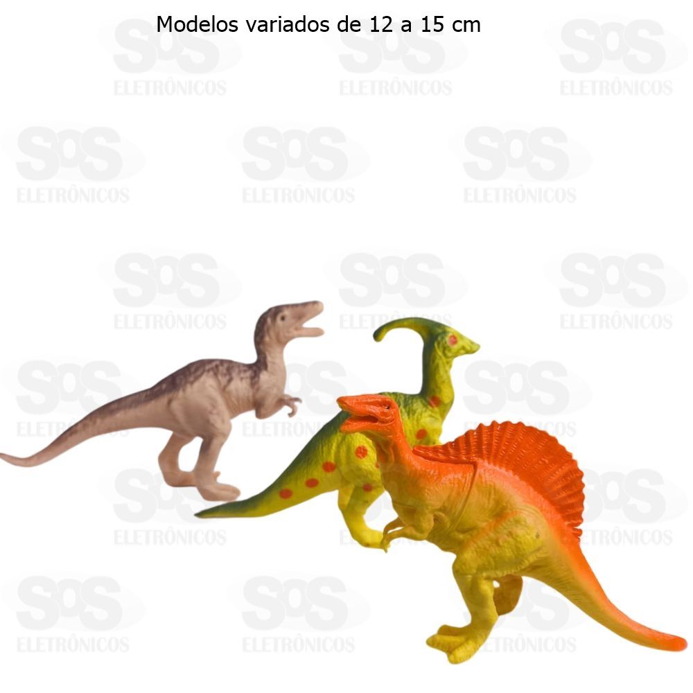 Kit Dinossauros Com 3 Peas Toy King TK-5456