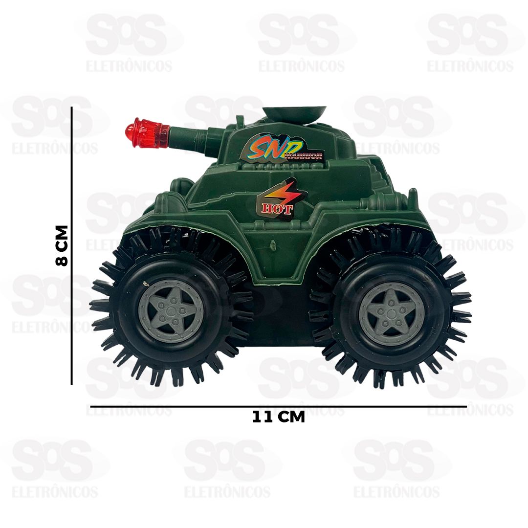 Tanque de Guerra Cambalhotas Toy King TK-1801