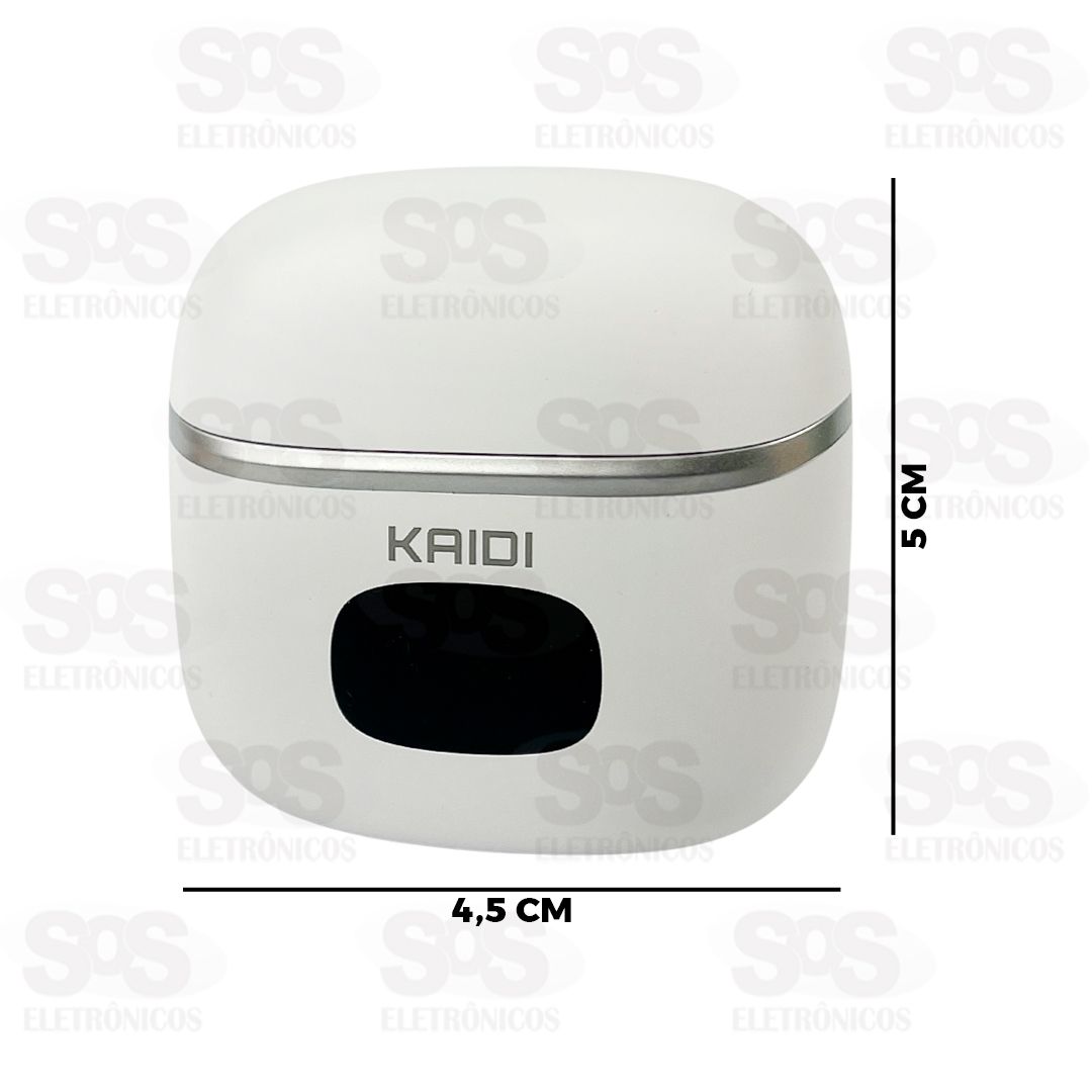 Fone Bluetooth Sem Fio TWS Com Painel LED Kaidi KD-7016