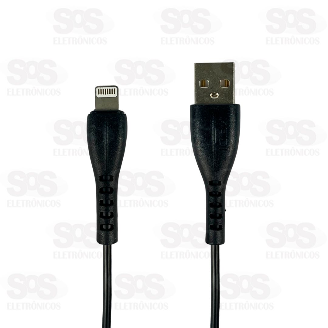 Cabo De Carregamento USB Para Lightning 1 Metro Kaidi KD-22A