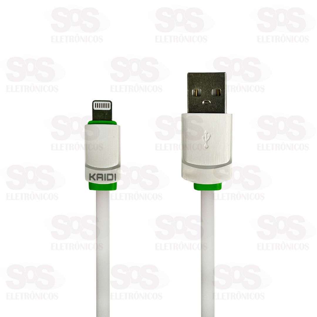 Cabo De Carregamento USB Para Lightning 1 Metro Kaidi KD-306