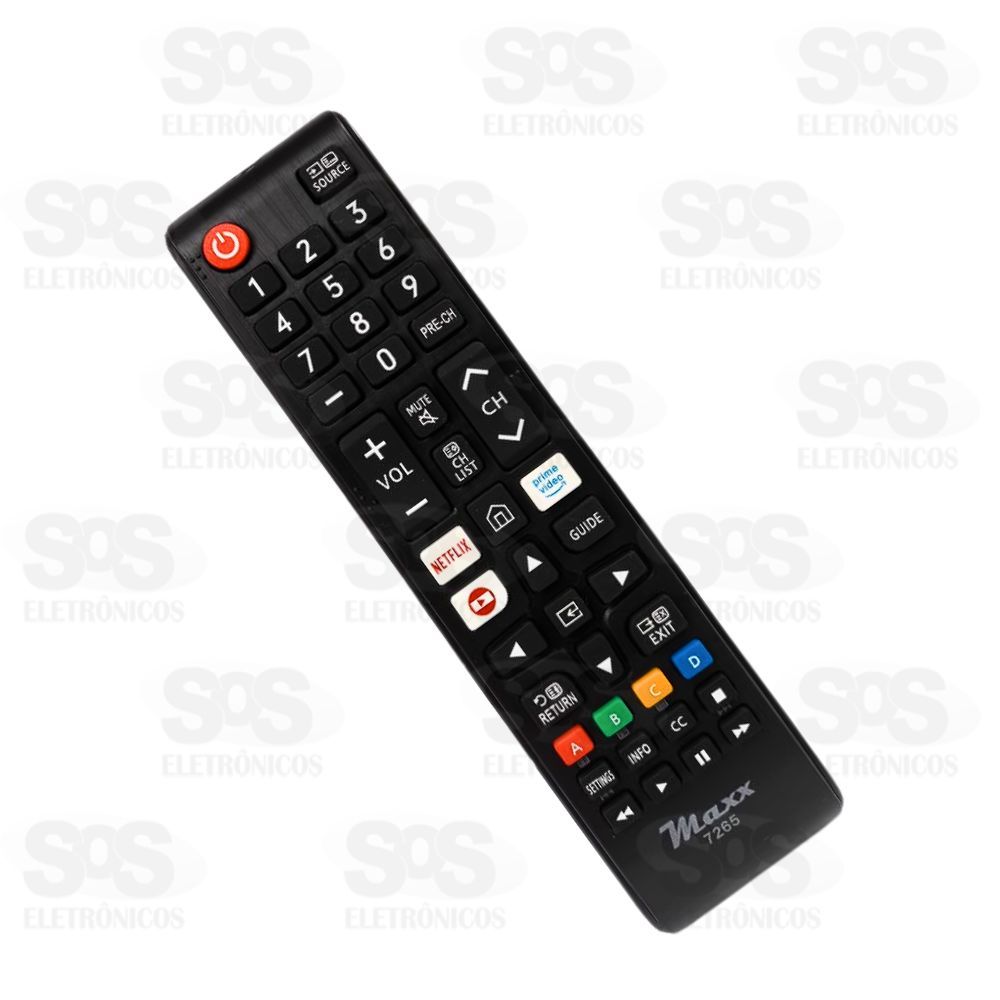 Controle Remoto Samsung Globo Play e Prime Vdeo Maxx 7265