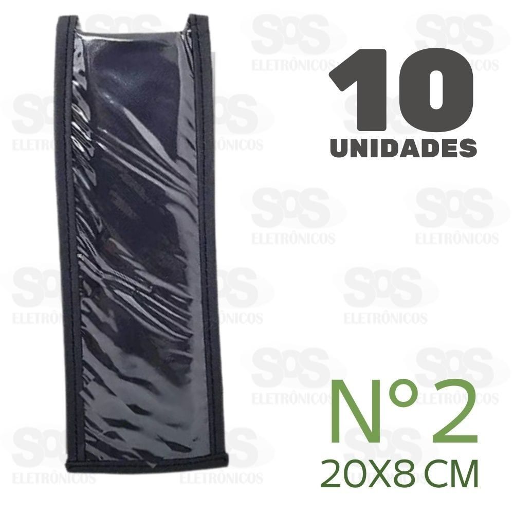 Capa De Controle Remoto N2 20x8cm 10 Unidades