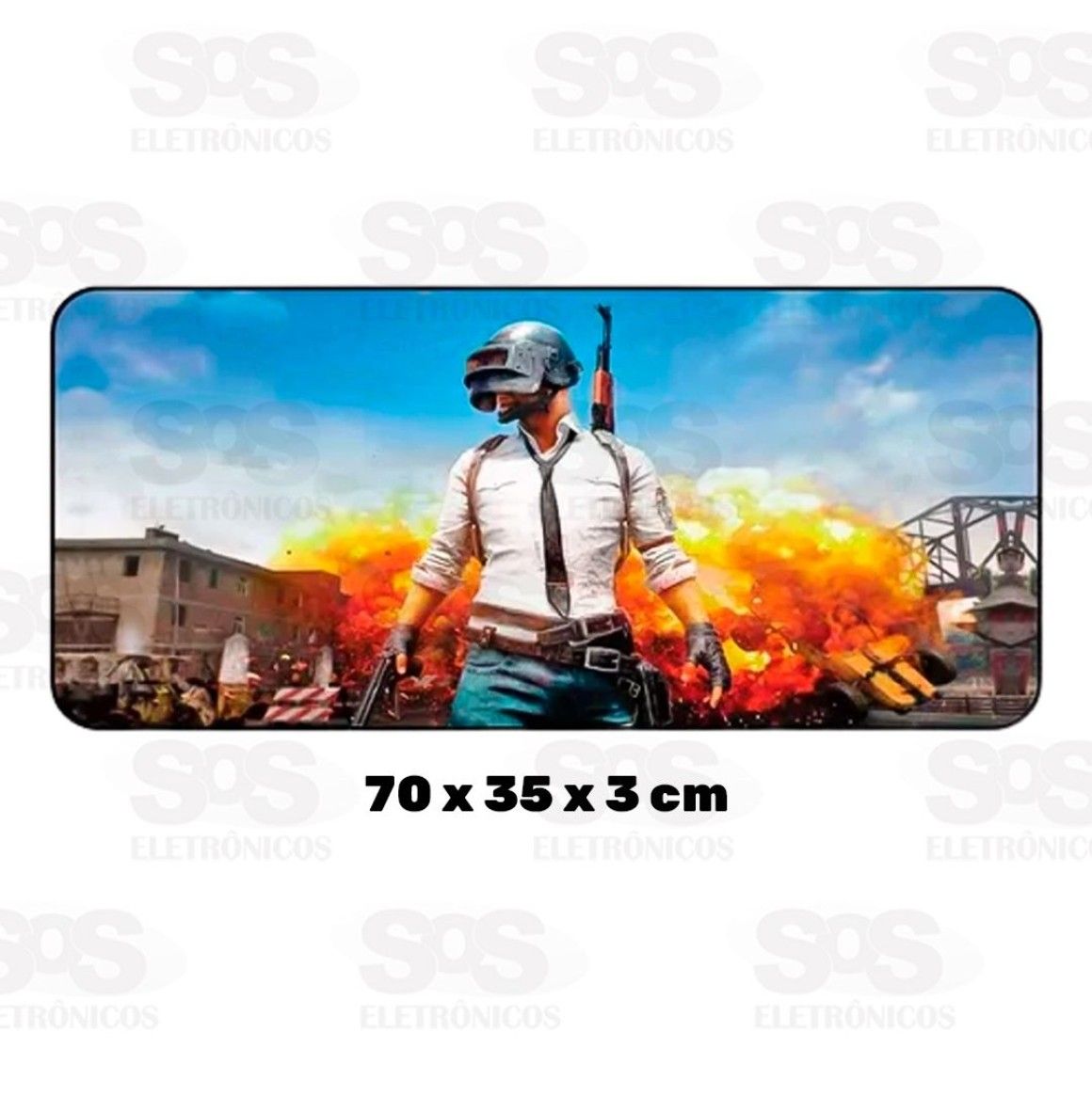 Mouse Pad Gamer 70x35 cm Exbom MP-7035