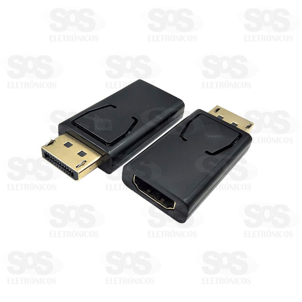 Adaptador Conector HDMI Para DisplayPort 4K Exbom