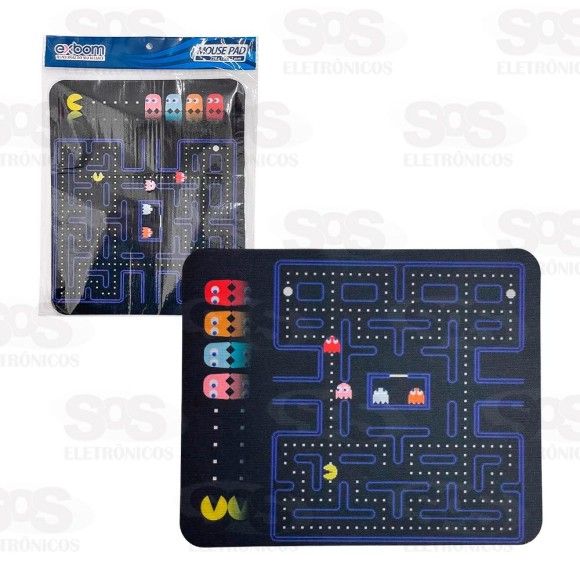 Mouse Pad Estampas Variadas 22x18 cm Exbom MP-2218D