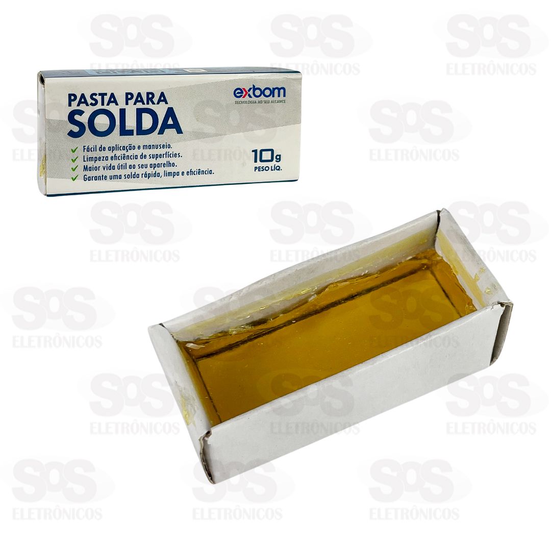 Pasta Para Solda Slida 10G Exbom PROCC-PS10