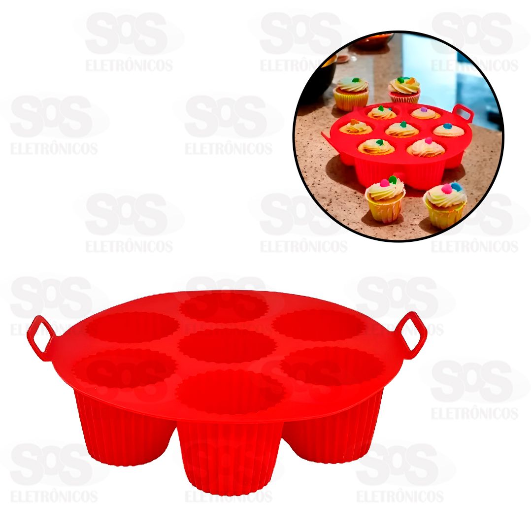 Forma De Silicone Cupcake Para Air Fryer 20,5CM Top til TOP1460