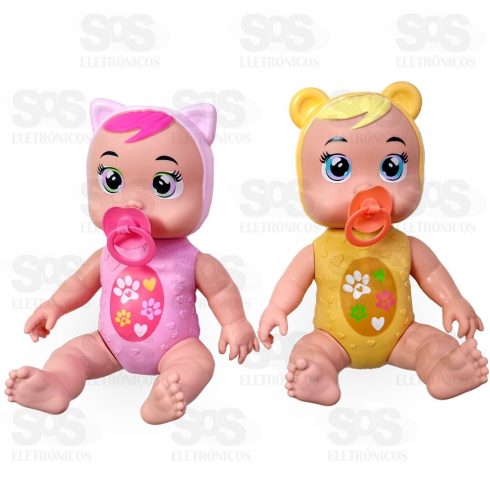 Boneca Tinker Baby Puppies em Vinil 3147