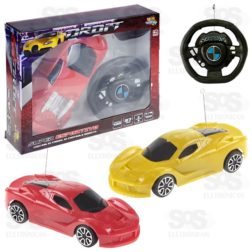 Carrinho De Controle Remoto Sem Fio Volante Toy King TK-AB3629