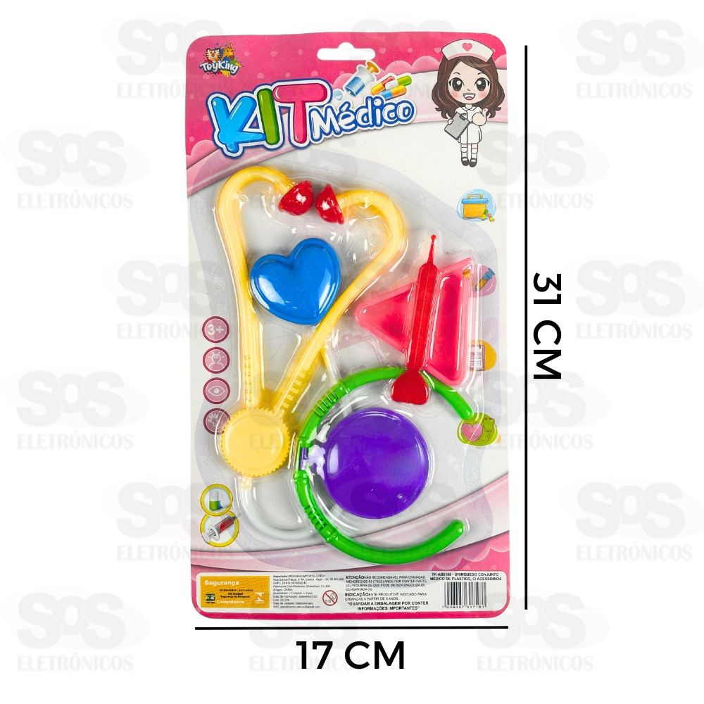 Kit Mdica 4 Peas Toy King TK-AB5150