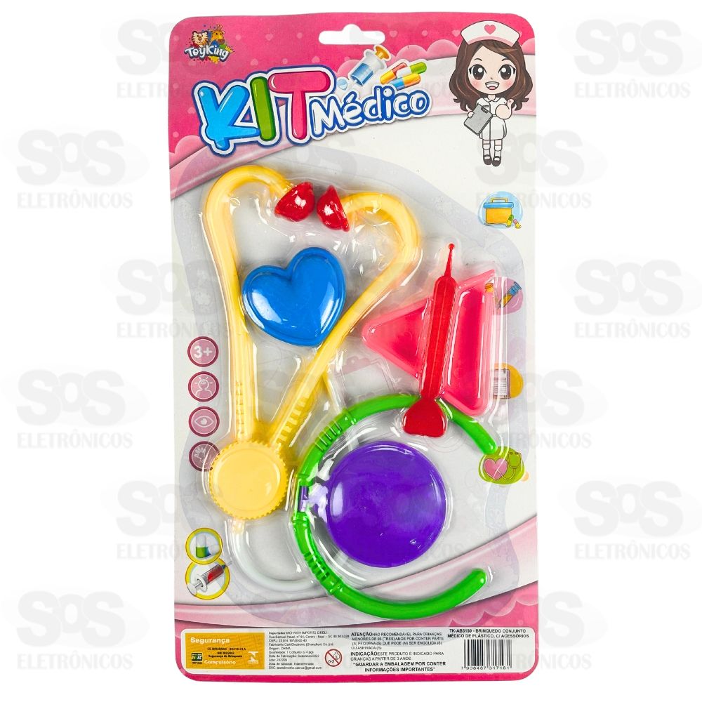 Kit Mdica 4 Peas Toy King TK-AB5150