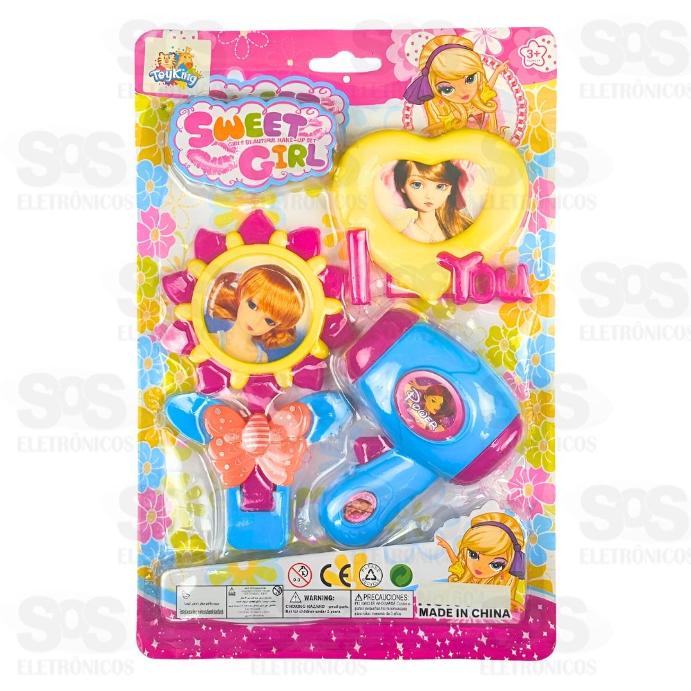 Kit De Beleza Fashion Sweet Girl Toy King TK-AB4249