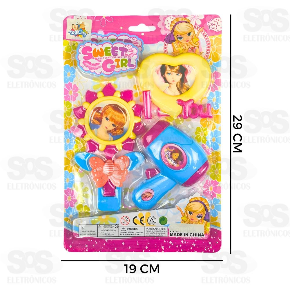 Kit De Beleza Fashion Sweet Girl Toy King TK-AB4249