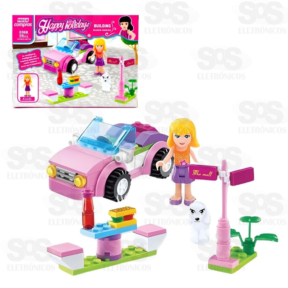 Brinquedo Bloco de Montar Meninas Fashion Modelos Sortidos Toy King TK-7856