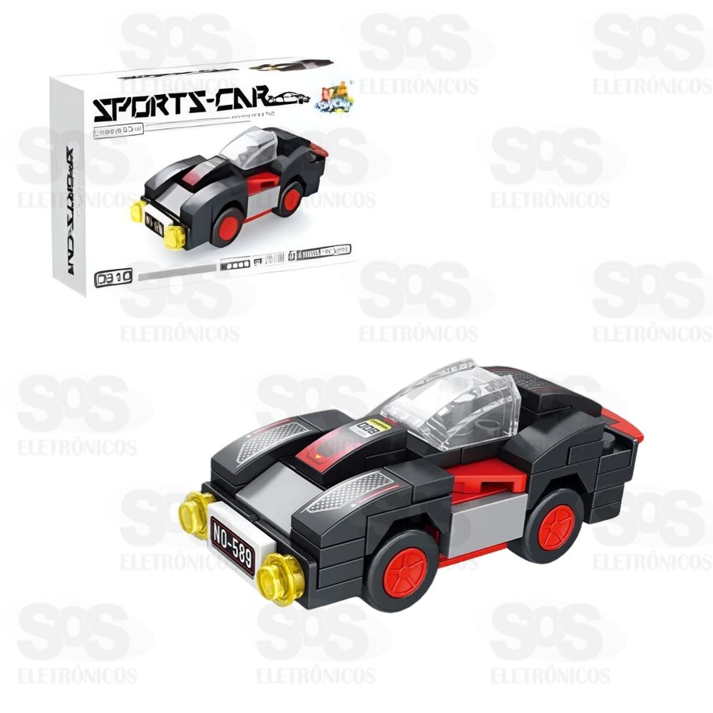 Bloco de Montar Sport Car Modelos Sortidos Toy King TK-AB7871