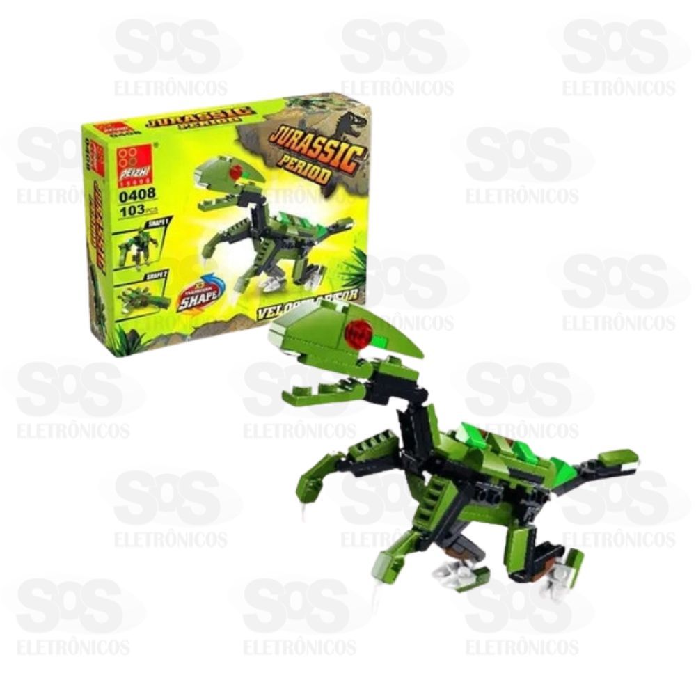 Bloco de Montar Jurassic Modelos Sortidos Toy King TK-AB7857