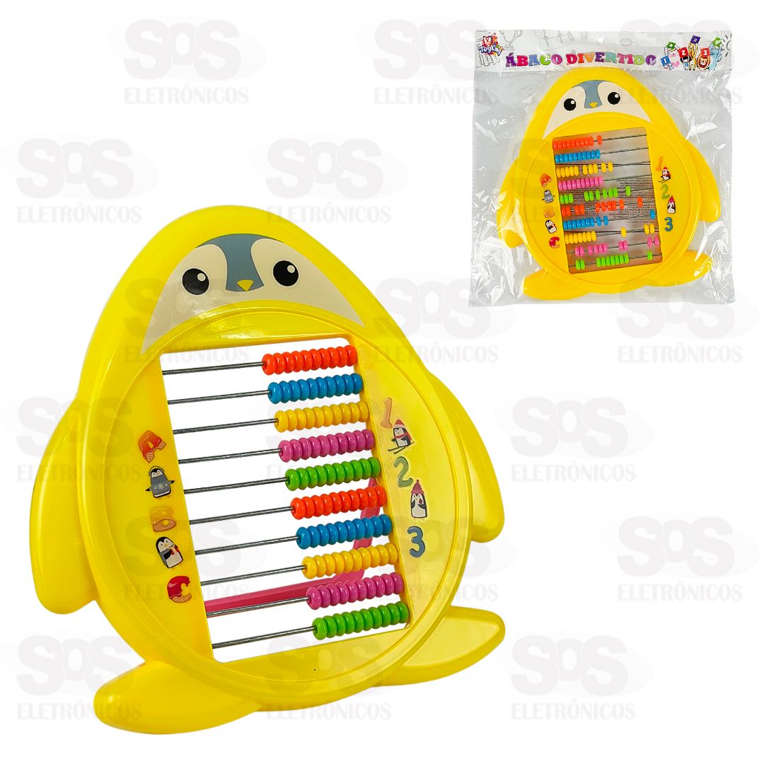 baco Colorido Pinguim Divertido Toy King TK-AB4377