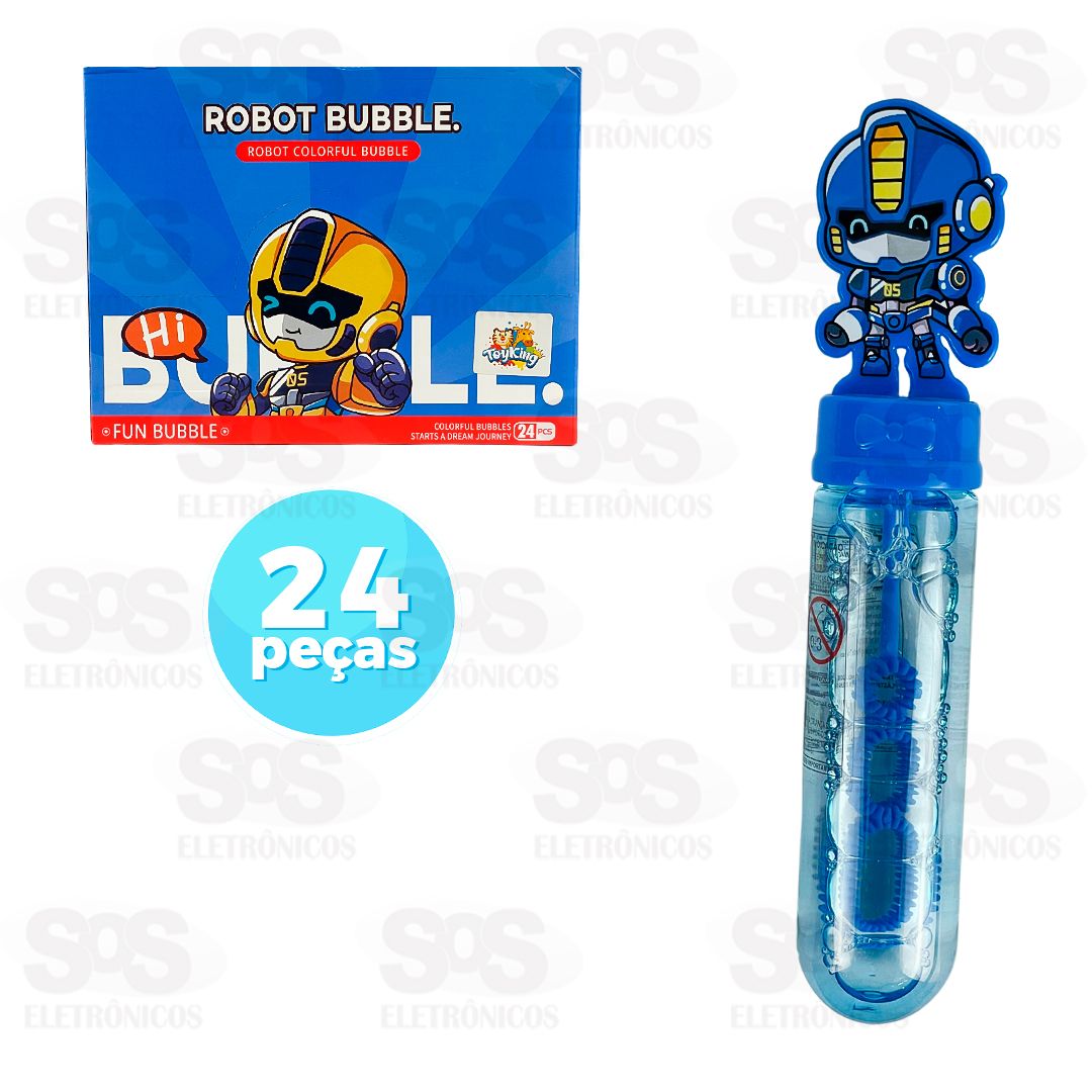 Lana Bolhas Rob Caixa Com 24 Unidades Toy King TK-AB8214