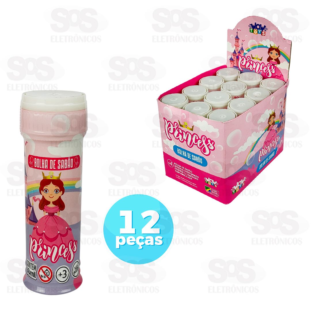 Lana Bolhas De Sabo Princesas 12 Peas Wow Toys WS-14